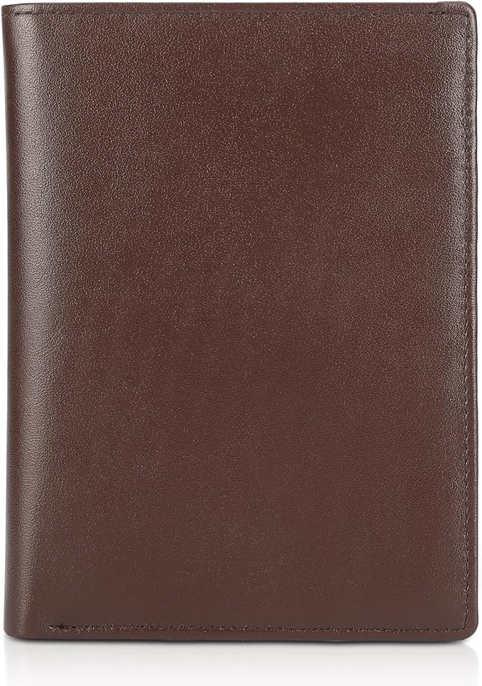 Polare Luxury RFID Blocking Leather Passport Holder Travel Wallet by polareoriginal