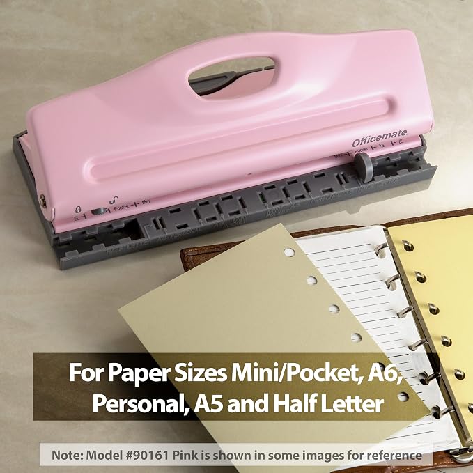 Officemate Adjustable 6-Hole Punch - Image 8