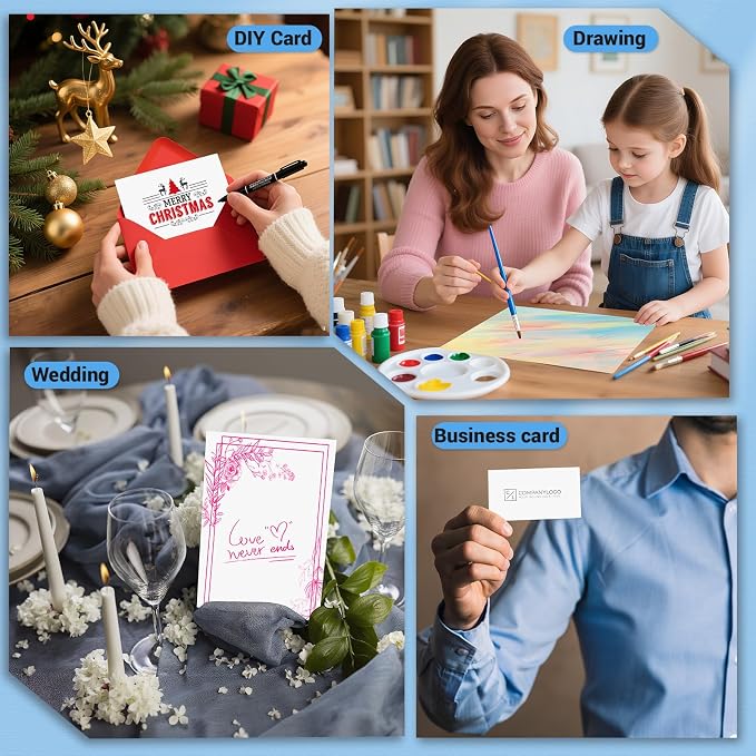 Cardstock 5x7, 110 Sheets Card Stock, Heavy Card stock, Cardstock Paper - Image 7