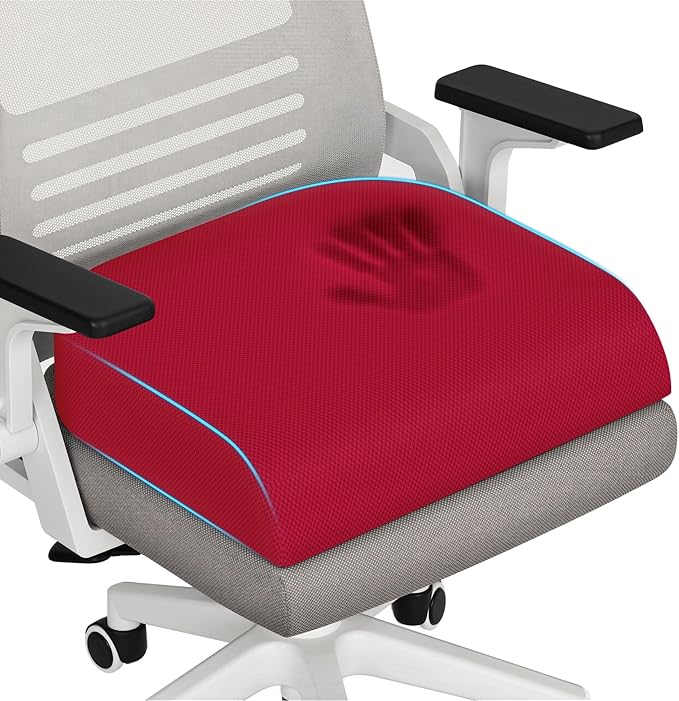 TranquilRelax Large Seat Cushion, Memory Foam Cushion by Unknown