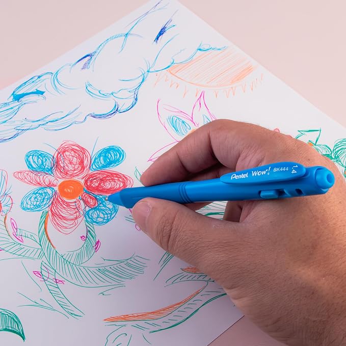 Pentel Wow! Retractable Ballpoint Pen, Bold Line - Image 4