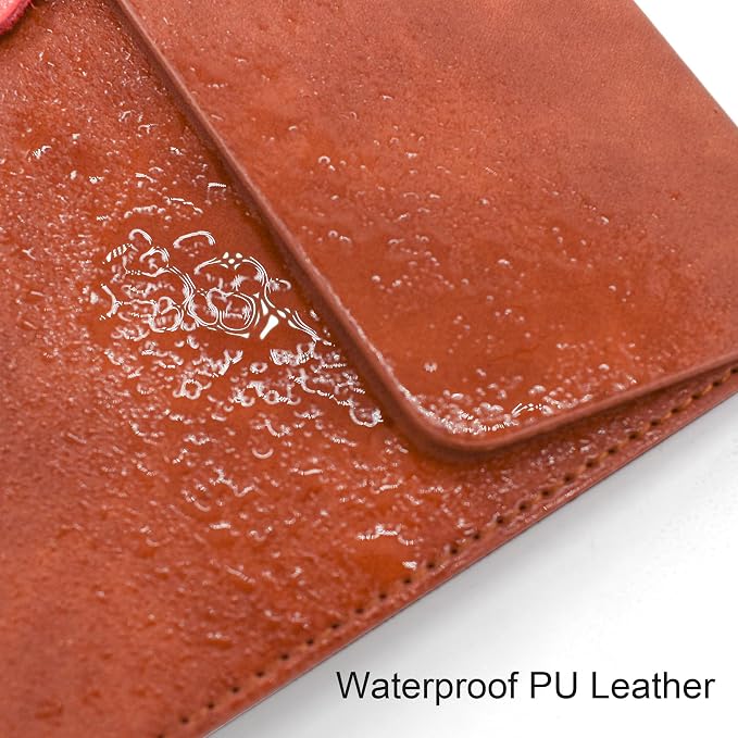 VANRA Vertical PU Leather Envelope File Folders Expanding Document Holder - Image 6