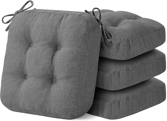 IASEAHK Chair Cushions for Dining Chairs, Dining Chair Cushions, Tufted Indoor by IASEAHK