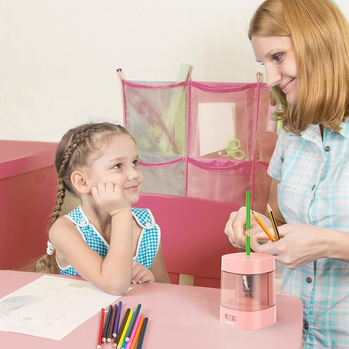 Deli Electric Pencil Sharpener, Automatic Pencil Sharpeners - Image 6