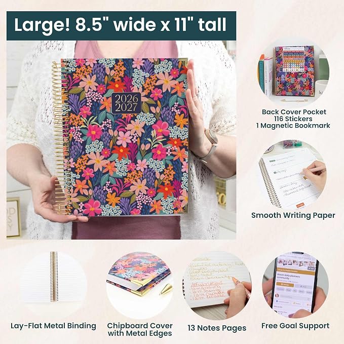 bloom daily planners HARDCOVER Planner 2026-2027 Academic Year - Image 5