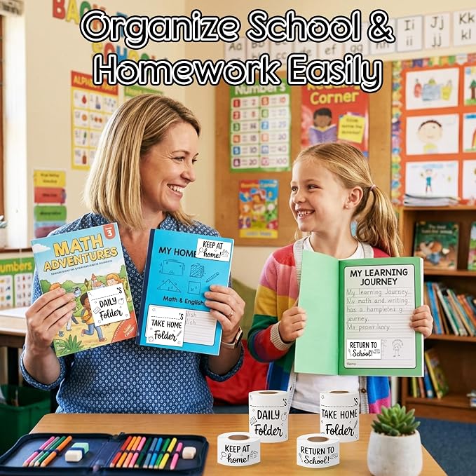 L1rabe Student Homework Folder Labels - Image 3
