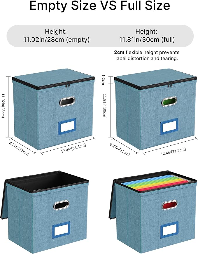 Oterri File Organizer Boxes - Image 3