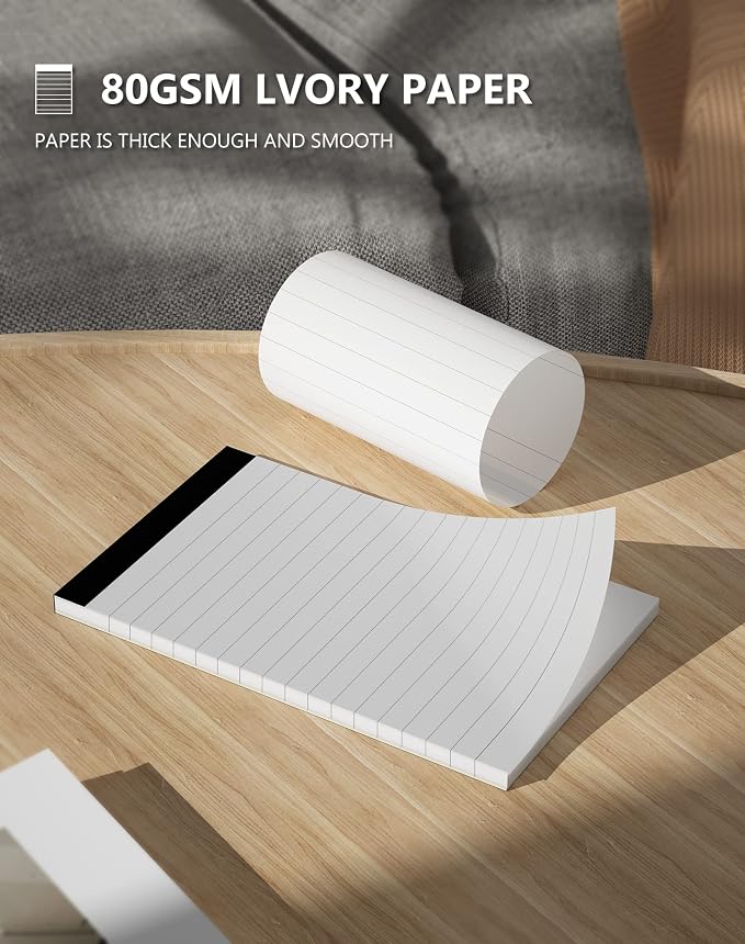 6 Pack Small Notepads Refills Memo Pads 3 x 5 Inch Lined Writing Note Pads - Image 5
