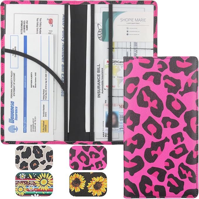 LumiMokki Premium Car Registration & Insurance Card Holder by LumiMokki