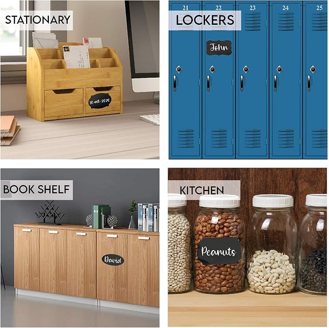 Mantah Chalkboard Label Stickers 96pcs - Image 6