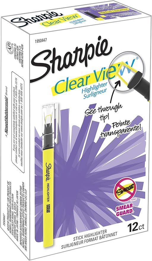 Sharpie Clear View Highlighter Stick - Image 6