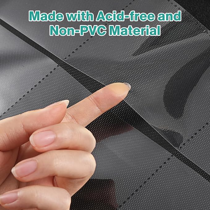 Toploader Binder, Holds 360 Toploaders, 100 Toploaders INCLUDED, 9-Pocket PU - Image 5