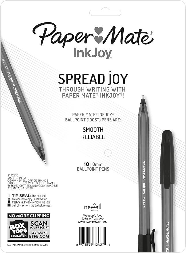 Paper Mate InkJoy 100ST Ballpoint Pens, Medium Point - Image 8