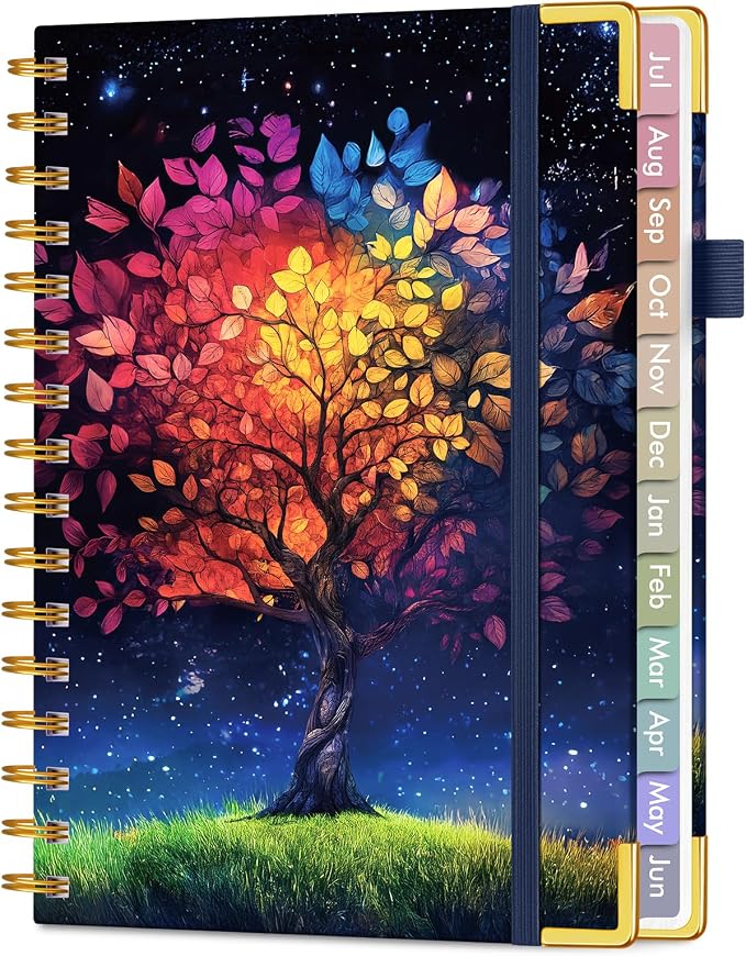 Academic Planner 2026-2027, Hardcover Weekly and Monthly Calendar Planner from by Unknown