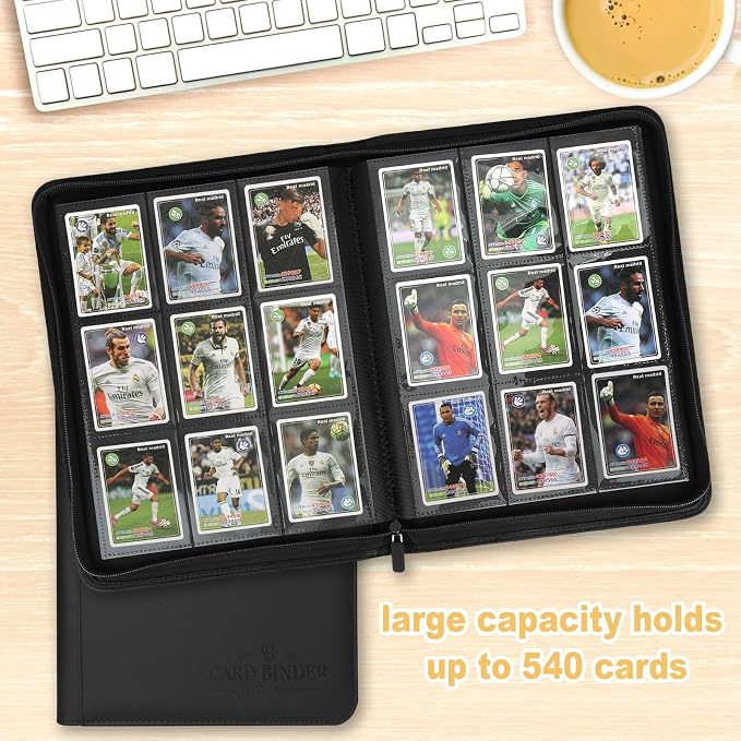 Trading Card Binder, Card Collection Binder Album Folder - Image 5
