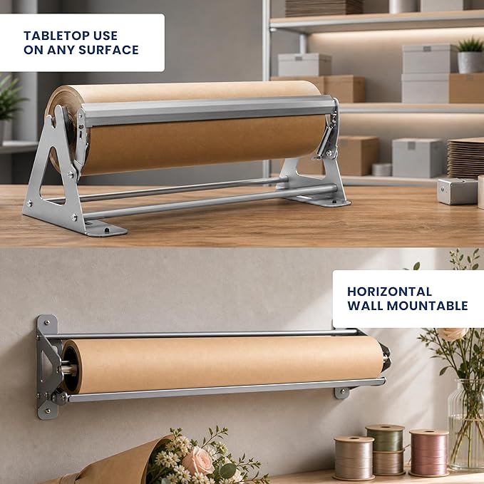 DIY Crew 18 Inch Paper Roll Dispenser and Cutter - Image 6