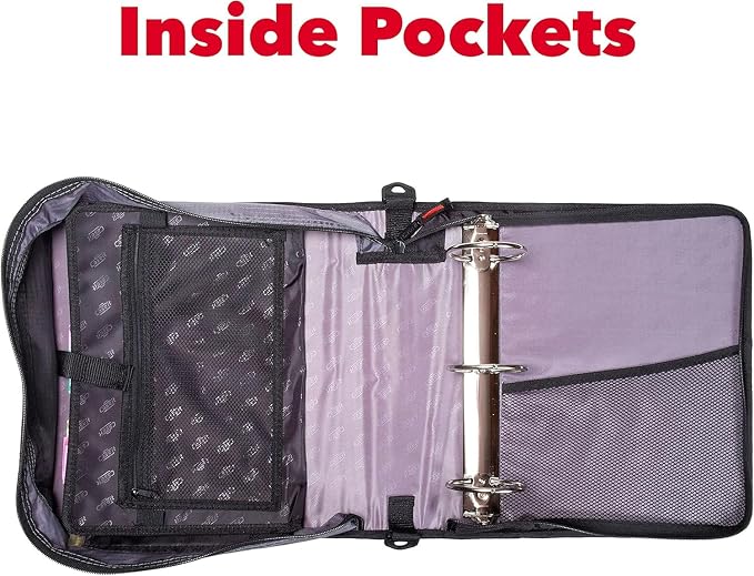 Case-it The Mighty Zip Tab Zipper Binder - Image 6