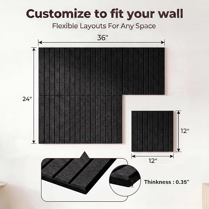AHEONLAR Felt Bulletin Board 36"x 24", Cork Boards - Image 2