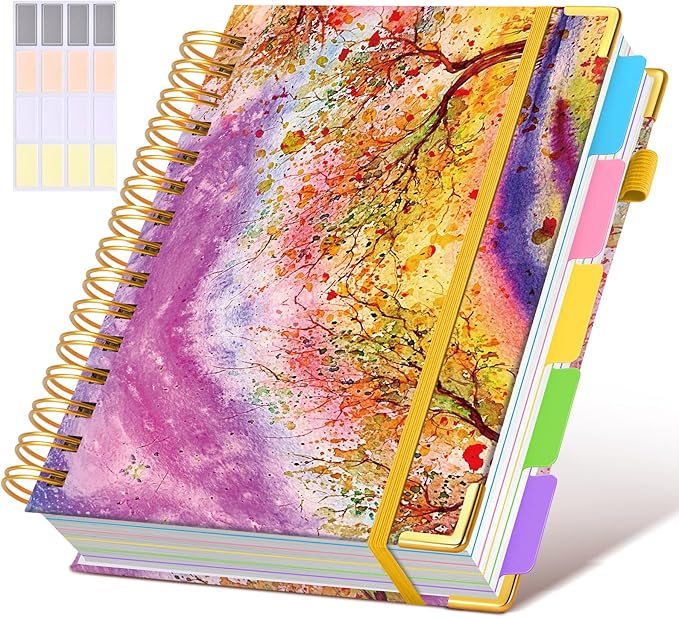 Hardcover Spiral Notebook journal by dilitego