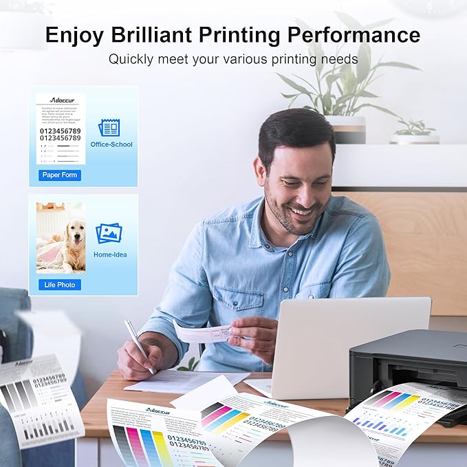 63XL Black Ink Cartridge High-Yield for HP Ink 63 Replacement for HP 63 Black Ink Cartridge Works for HP OfficeJet 3830 4650 5255 5258 5200 Envy 4520 4512 4510 DeskJet 1112 2130 3630 F6U64AN (2 Pack)-DeskLoop Office