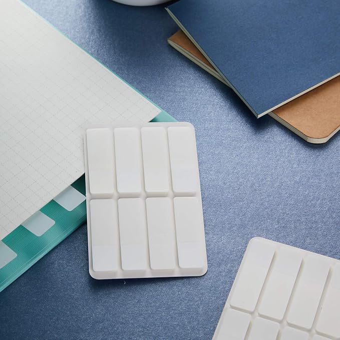 800 Pcs Sticky Index Tabs Page Marker White Sticky Tab Pop up Page Flags - Image 6