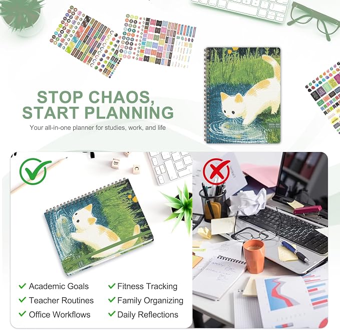 Planner 2026-2027, Weekly and Monthly Academic Planner, July 2026 - Image 6