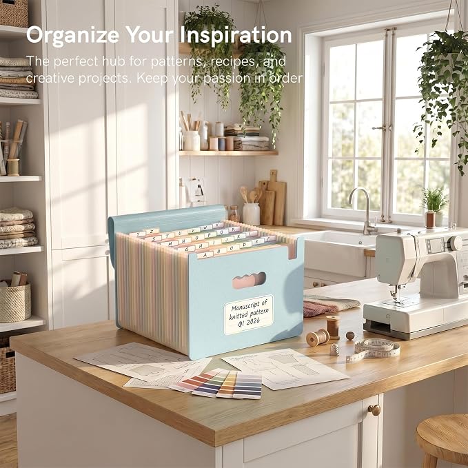 ABC life 26 Pockets Accordion File Organizer, High Capacity Expanding File - Image 5