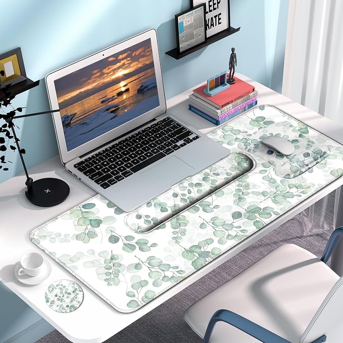 Desk Mat Set + Keyboard and Mouse Pad - Image 3