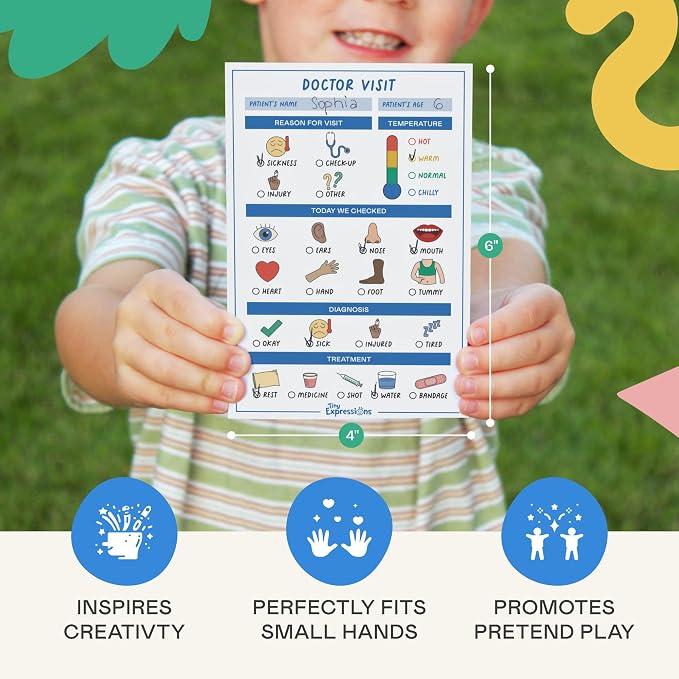 Tiny Expressions Pretend Play Notepads - Image 3