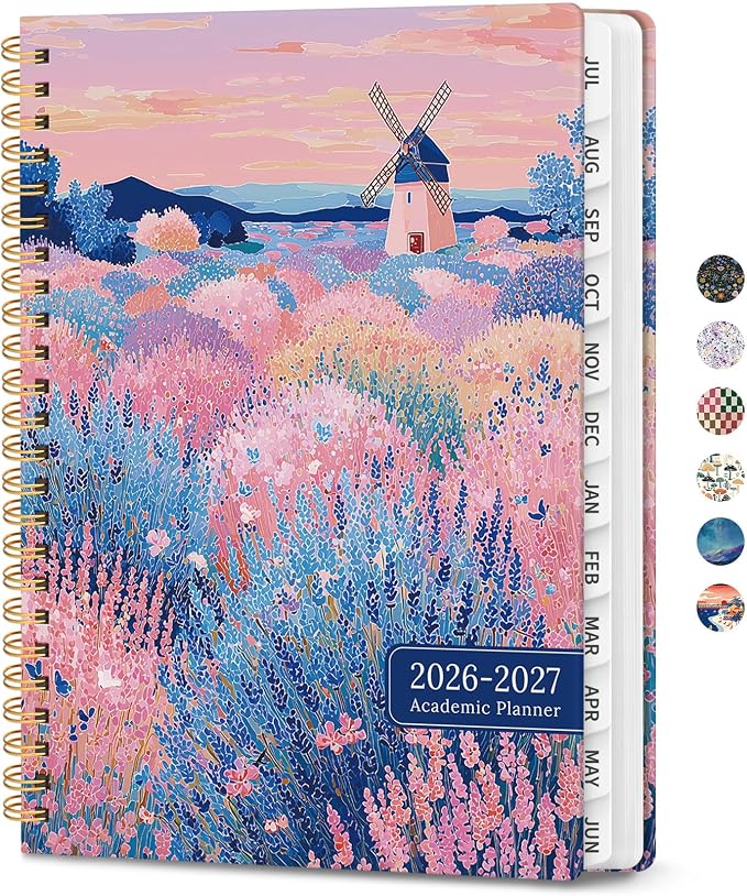 Planner 2026-2027, Monthly and Weekly Academic Planner July 2026 by Zotia