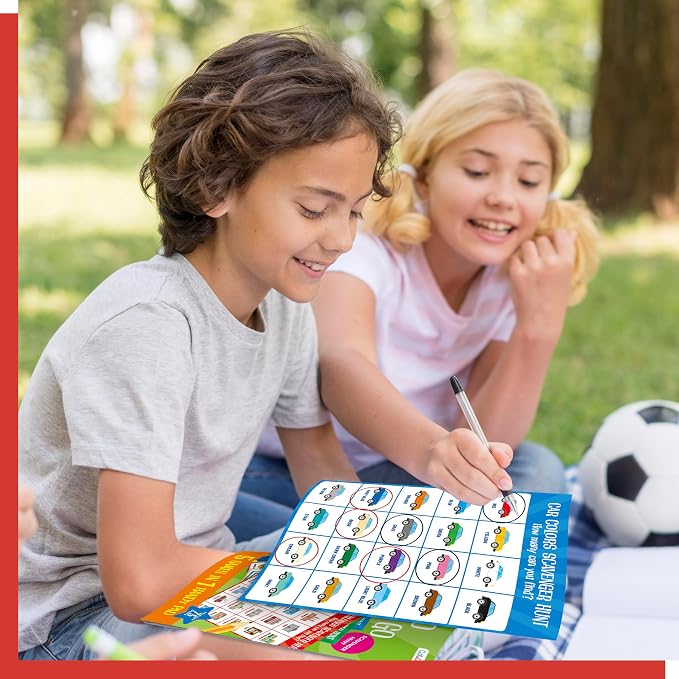 Gethelud 2 Pack Road Trip Game Pads, 10 Games, Pen Pencil Paper Game, Plane - Image 7