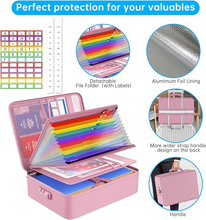 ENGPOW Fireproof File Organizer Bag - Image 4