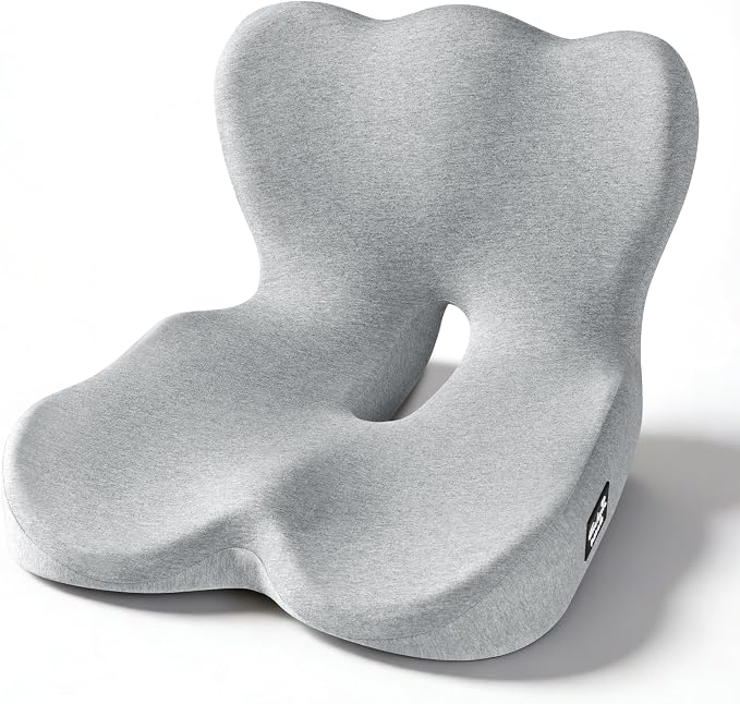 Exclusivo Mezcla Memory Foam Seat Cushion, Ergonomic Tailbone Pain Relief by ExclusivoMezcla