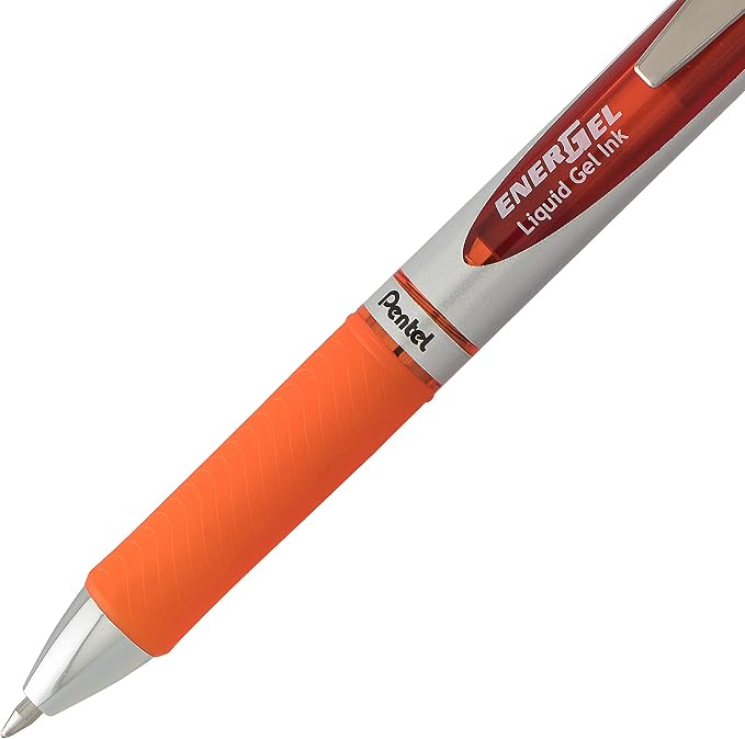 Pentel EnerGel Deluxe RTX Retractable Liquid Gel Pen, Medium Line, Metal Tip - Image 4