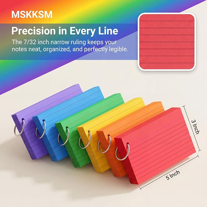Colored Index Cards 3x5 Inch - Image 2