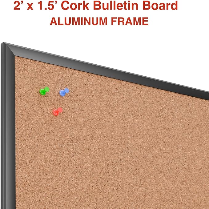 Staples Cork Bulletin Board - Image 2