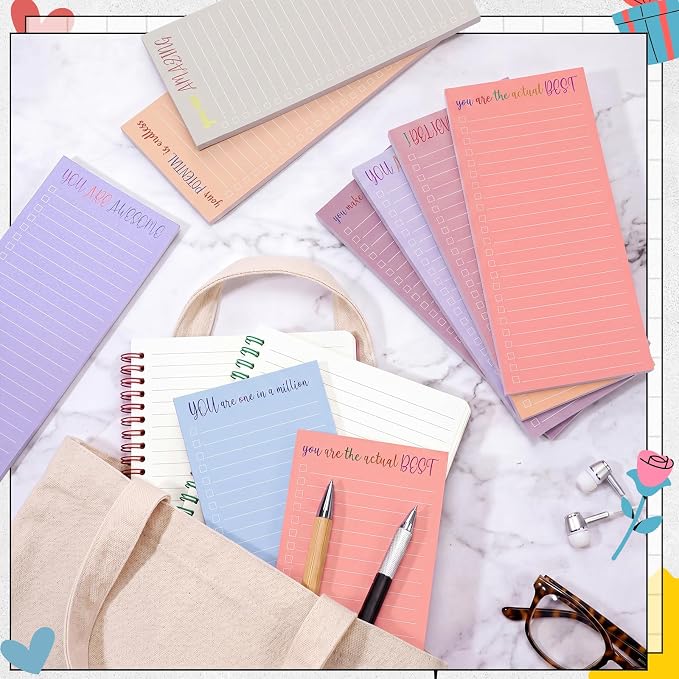 Censen 10 Pack 500 Sheets to Do List Notes Daily Checklist Notepad - Image 4
