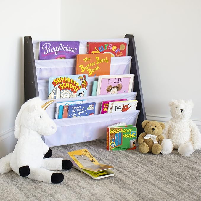 Humble Crew Kids Bookshelf, 4-Tier Front-Facing Book Display Organizer - Image 2