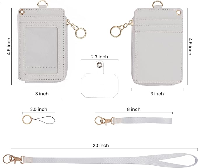MONDO DESIGNS 2-in-1 ID Badge Holder & Lanyard Wallet - Image 5