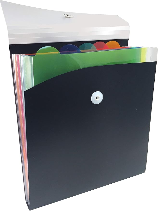Vertical Expanding 6 Pocket Backpack File by Better Office Products, 1 Piece - Image 6