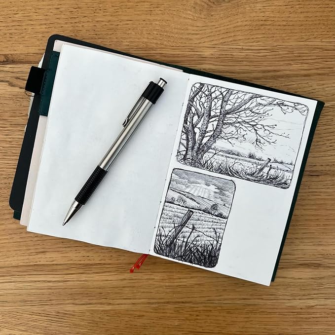 Zebra Pen F-301 Ballpoint Black, Fine Point 0.7mm Pen, Easy-Glide Ink, - Image 5