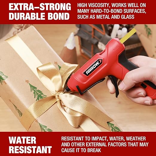 Arrow Mini Hot Glue Sticks, 200 Pack Multi Colored Glue Gun Sticks, Hot Melt High Viscosity All-Purpose Gun Stick in 15 Colors for DIY Art Craft-DeskLoop Office