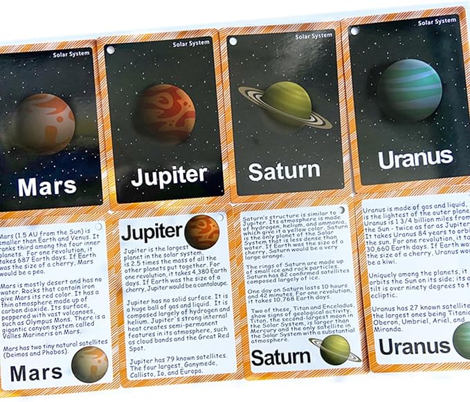 Set of Solar System Flash Cards - Image 7