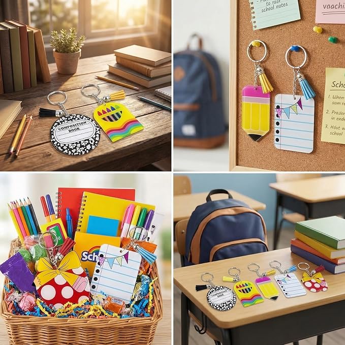 Sureio 30 Pcs Back to School Teacher Appreciation Gift Bulk Mini Notebook - Image 7