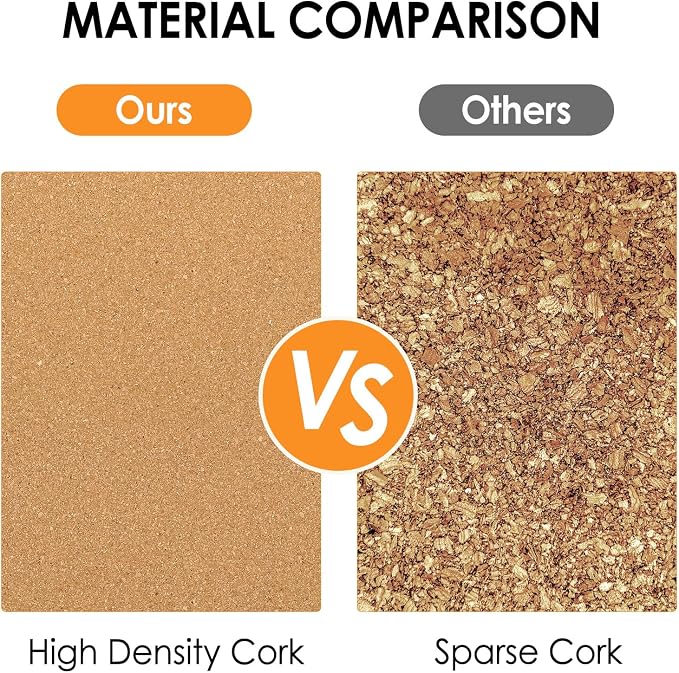 MaxGear 36" x 24" Large Cork Board - Image 6