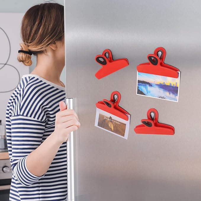 Mr. Pen- Magnetic Bag Clips, 4 Pack, Durable Plastic - Image 8