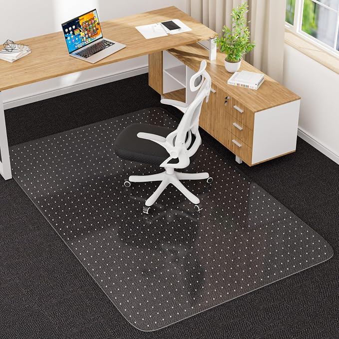 Office Chair Mat for Low Pile Carpet by KIOORE
