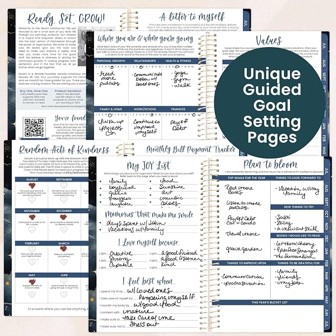 bloom daily planners 2026-2027 Academic Year Pocket Planner 13 Months - Image 4
