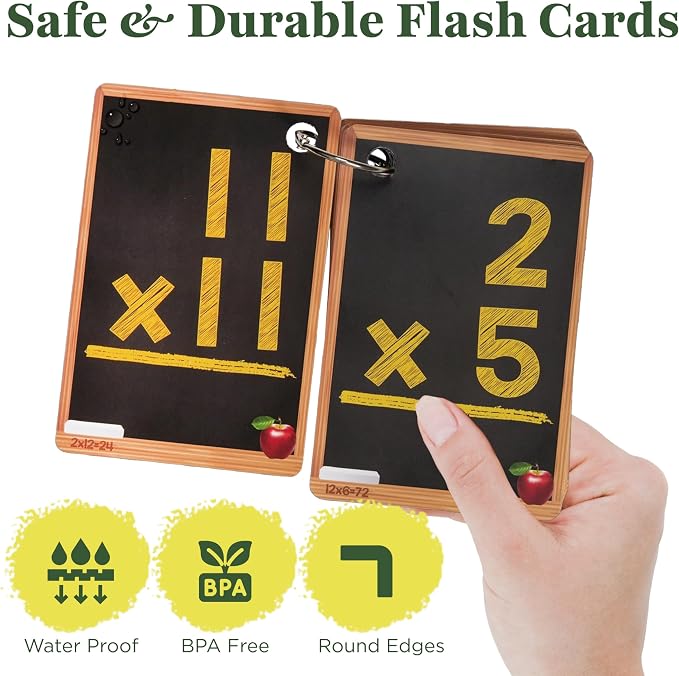 Star Right Math Flash Cards Set of 4 - Image 6