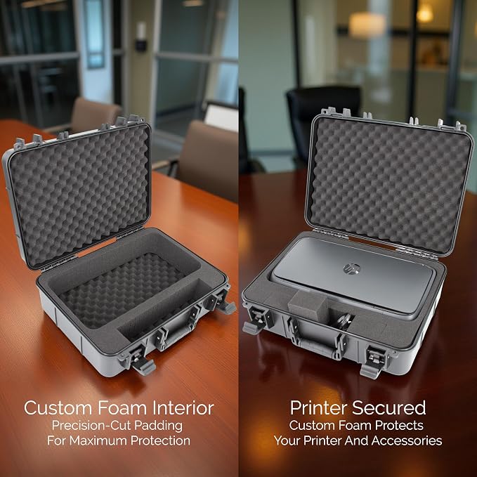 CASEMATIX Portable Printer Carry Case Compatible - Image 5